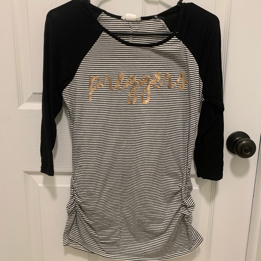 3/4 Sleeve Maternity Shirt
